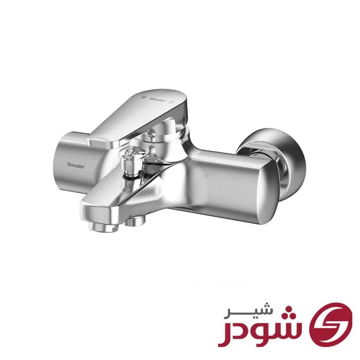 شیر حمام شودر مدل لیون کروم — تصویر ۲