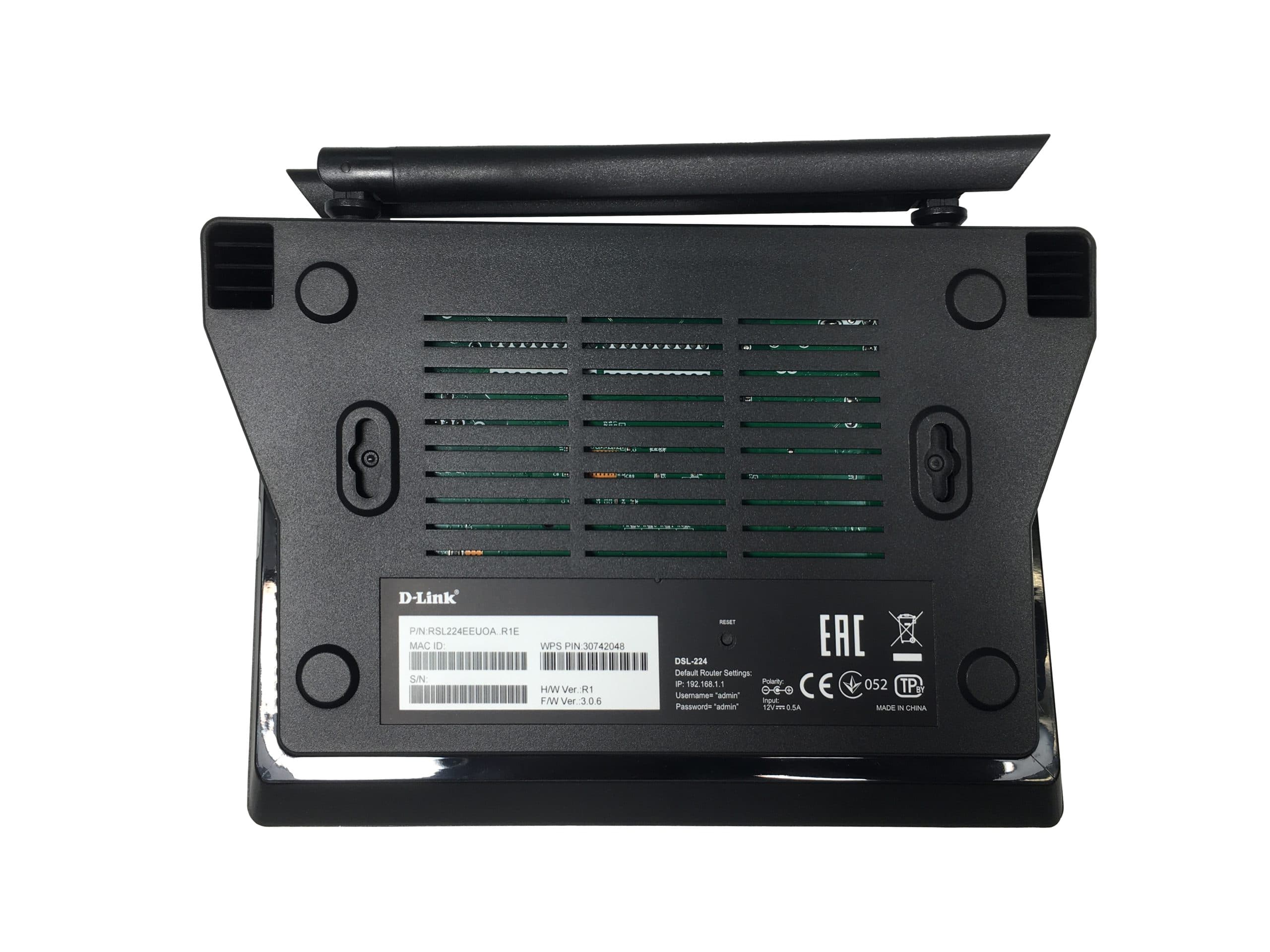 مودم روتر بی سیم ADSL2 Plus و VDSL2 دی لینک مدل D-Link DSL-224 — تصویر ۸