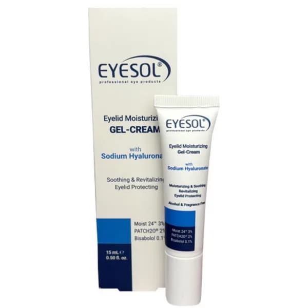 کرم ژل مرطوب کننده پلک و دور چشم آیسول 15 میلی‌لیتر Eyesol — تصویر ۲