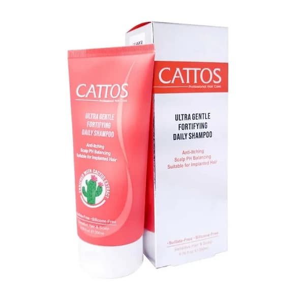 شامپو ملایم و تقویت کننده مو روزانه کاتوس 200 میلی لیتر Cattos