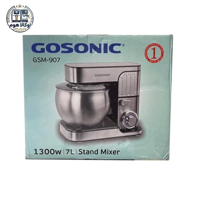 همزن کاسه دار گوسونیک مدل GSM-907 — تصویر ۲