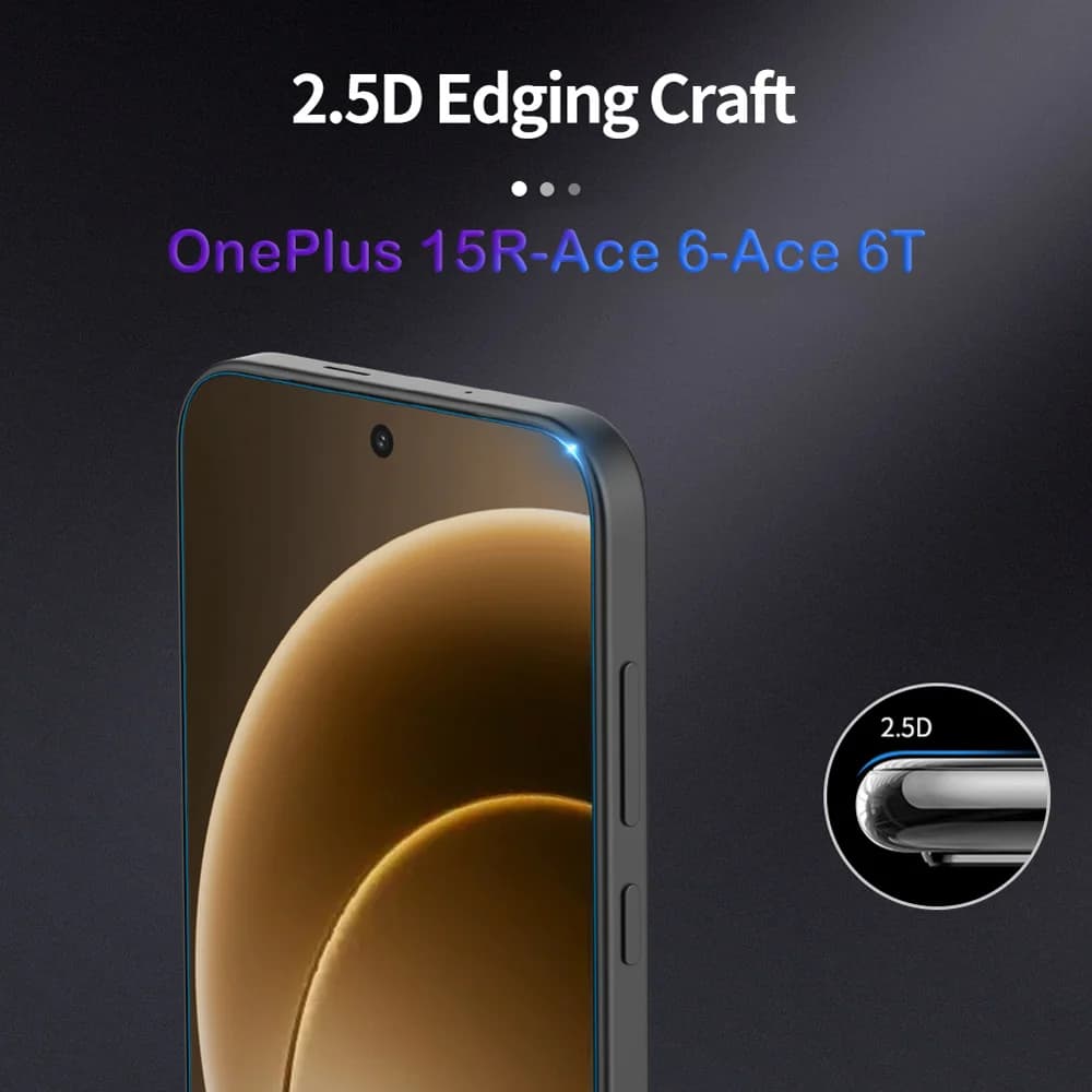 گلس شیشهای OnePlus Ace 6T مارک نیلکین مدل H+Pro — تصویر ۴