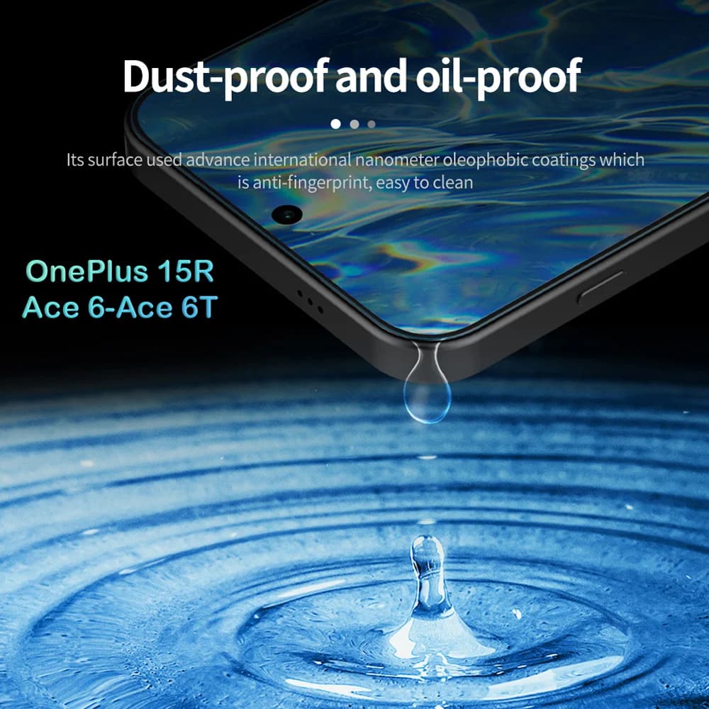 گلس شیشه‌ای OnePlus Ace 6 مارک نیلکین مدل H+Pro — تصویر ۸