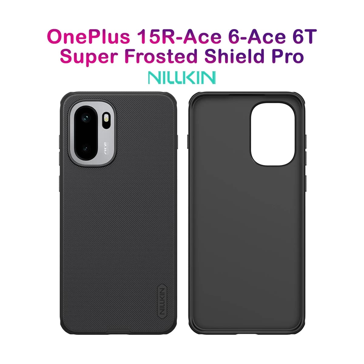 قاب ضدضربه OnePlus Ace 6T مارک نیلکین مدل Super Frosted Shield Pro — تصویر ۹