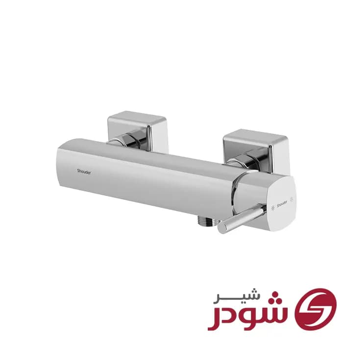شیر توالت شودر مدل یونیک کروم — تصویر ۳