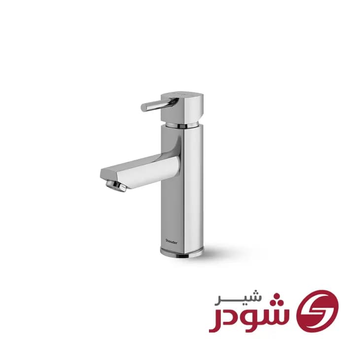 شیر روشویی شودر مدل یونیک کروم — تصویر ۲