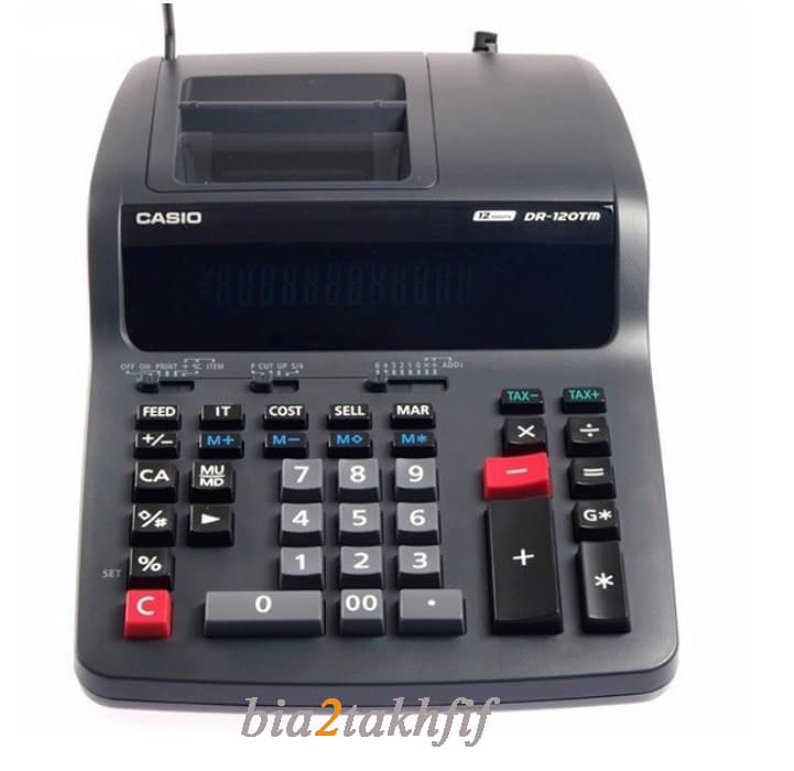ماشین حساب DR-120TM کاسیو — تصویر ۴