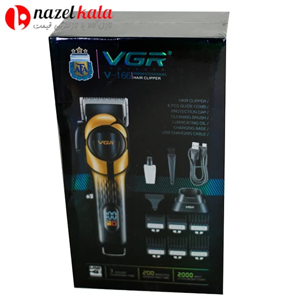 ماشین اصلاح حجم زن وی جی آر مدل V-166 — تصویر ۳