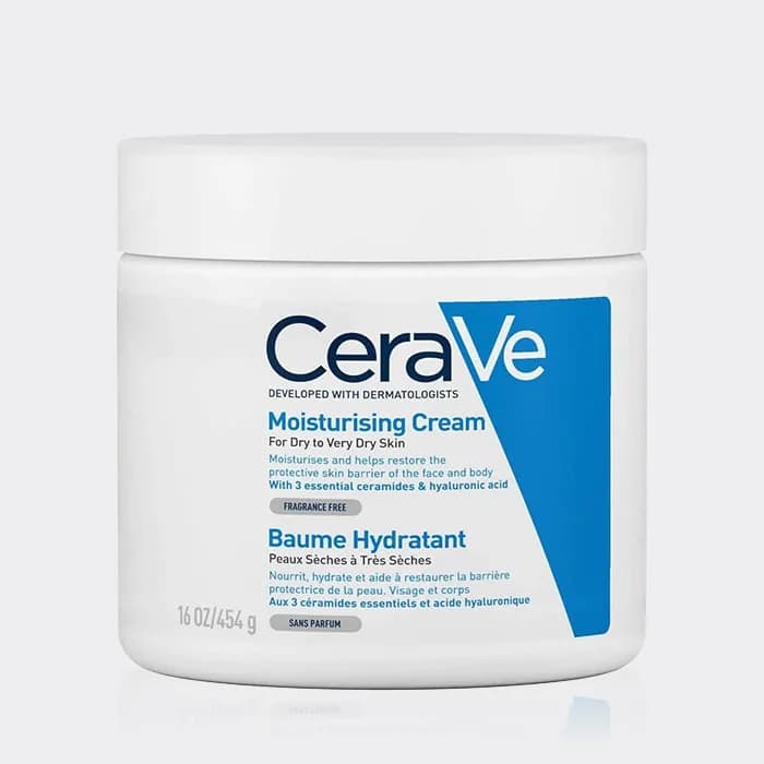 آبرسان و مرطوب کننده پوست خشک و خیلی خشک سراوی Cerave Moisturizing Cream For Dry to Very Dry Skin 454g — تصویر ۳