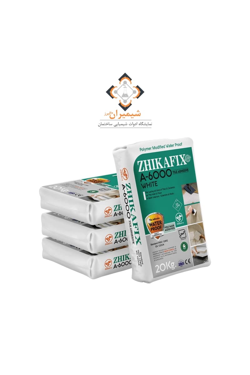 چسب کاشی پودری A-6000 شرکت ژیکاوا — تصویر ۵