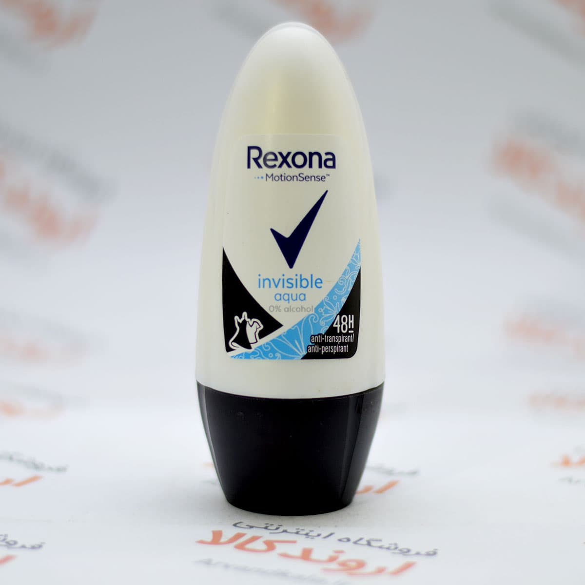 دئودورانت رولی زنانه رکسونا Rexona مدل Invisible Aqa
