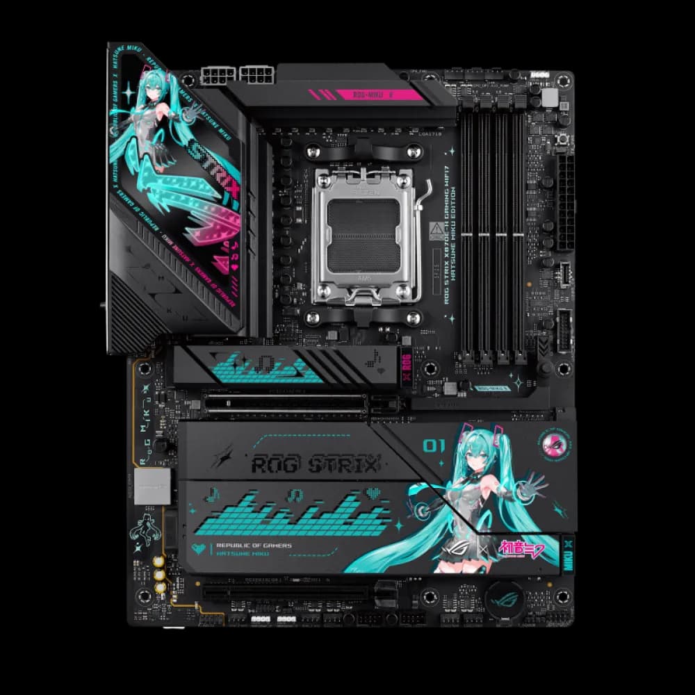 MB Asus ROG Strix X870E-H Wifi7 Miku D5 — تصویر ۹