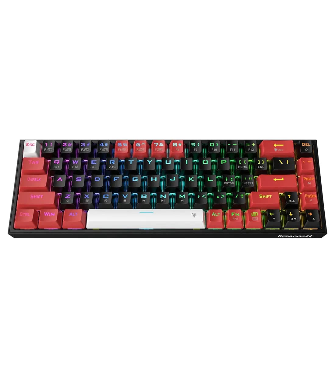 کیبورد مکانیکال گیمینگ ردراگون Castor Pro K631 RGB BRW — تصویر ۲