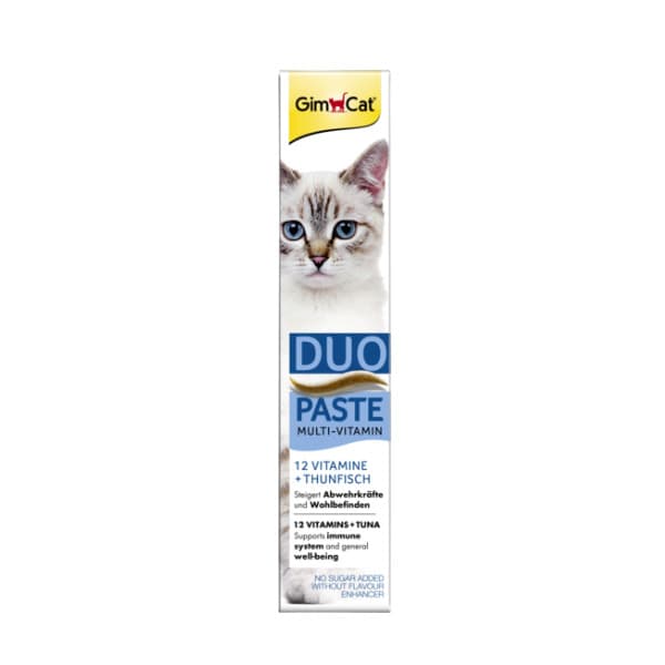 خمیر مولتی ویتامین گربه با طعم ماهی تن جیم کت Duo Paste