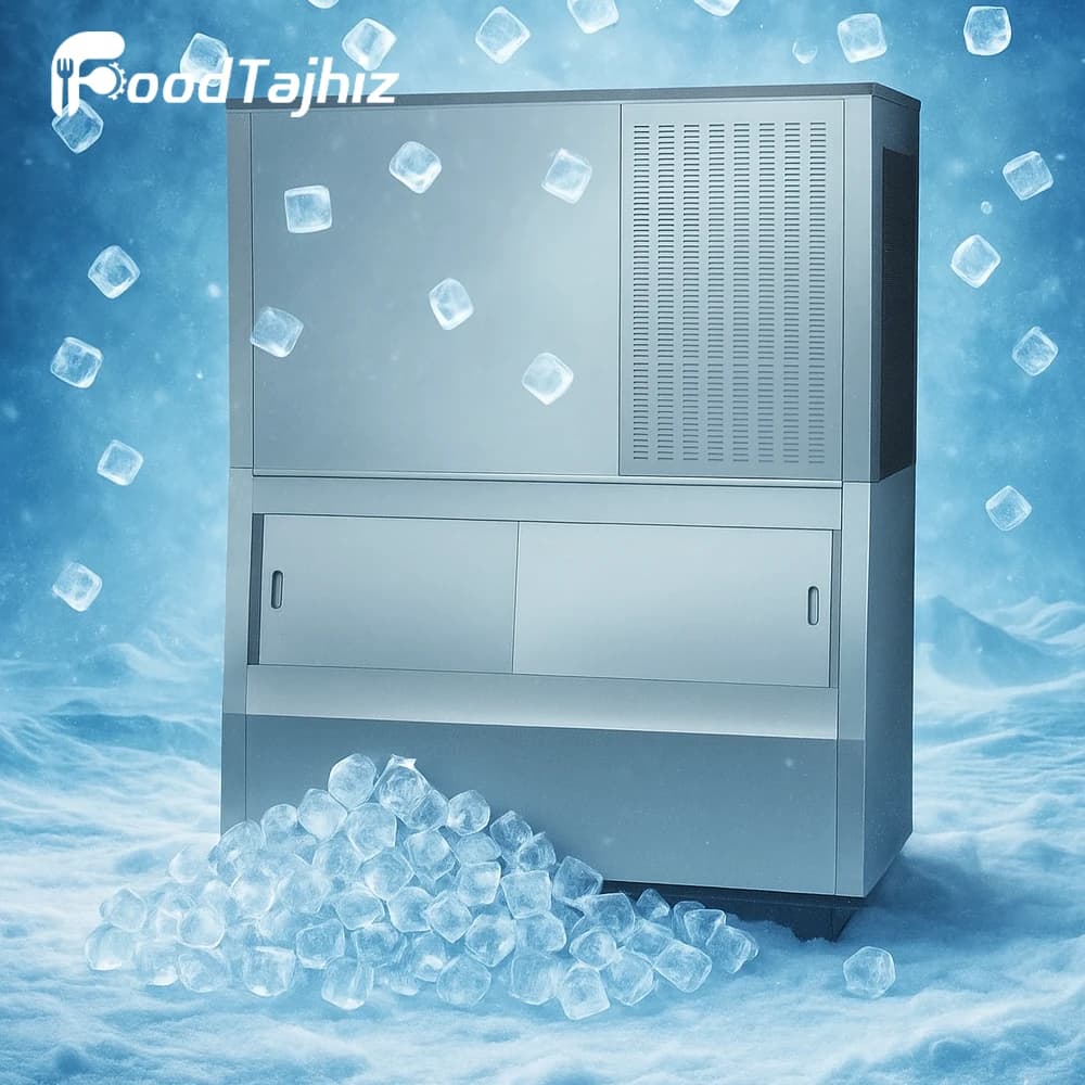 یخساز حبه ای 200 کیلویی صنعتی — تصویر ۵