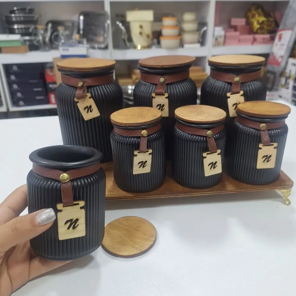 ست پاسماوری استند دار 8 پارچه مدل N — تصویر ۶