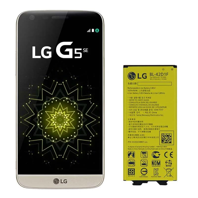 باتری اصلی گوشی ال جی LG G5 SE مدل BL-42D1F — تصویر ۴