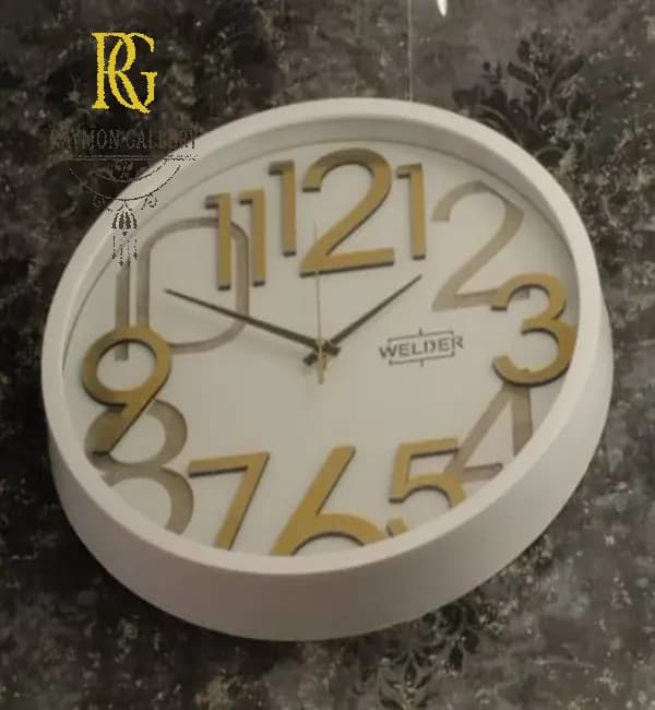 ساعت دیواری برجسته 12 عددی قطر 40 — تصویر ۹