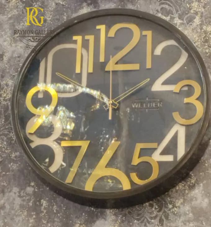ساعت دیواری برجسته 12 عددی قطر 40 — تصویر ۱۱