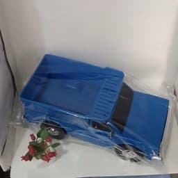 اسباب بازی ماشین نیسان آبی سالار اتاق دار بزرگ — تصویر ۲