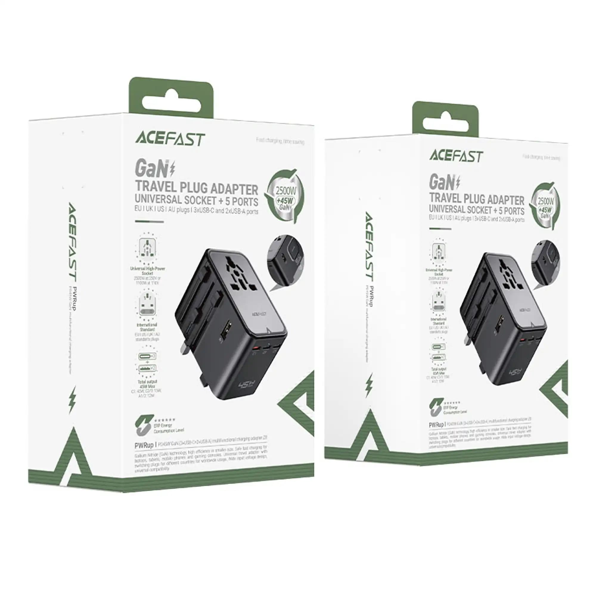 شارژر دیواری و مبدل برق ایس فست مدل Z8 PD45W توان 45 وات — تصویر ۱۰