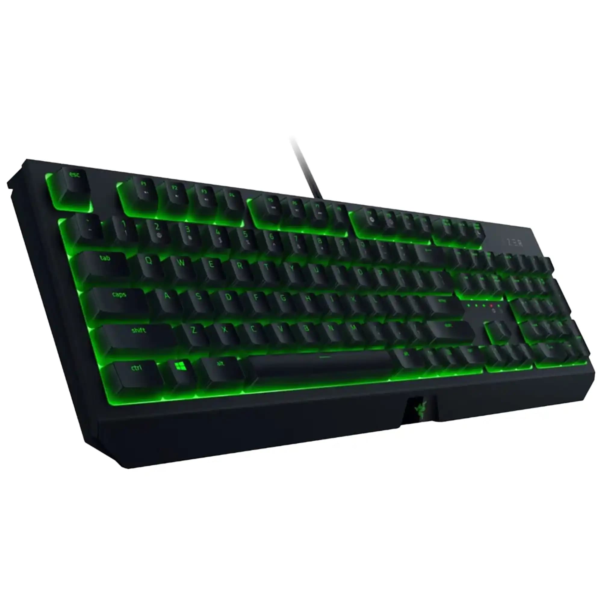 کیبورد گیمینگ باسیم ریزر مدل Blackwidow Essential Green Switch — تصویر ۱۱
