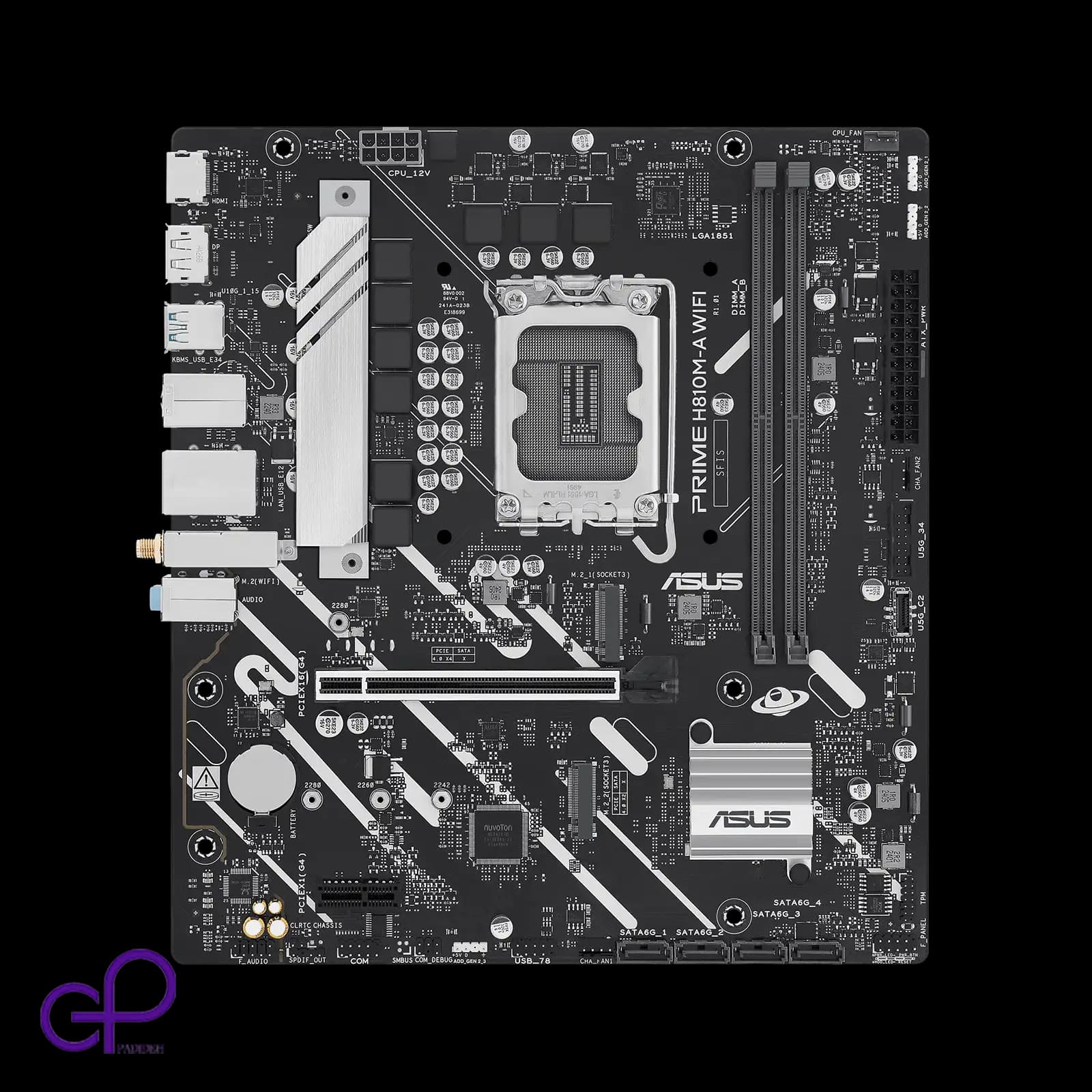 مادربرد ایسوس Prime H810M-A DDR5 — تصویر ۹
