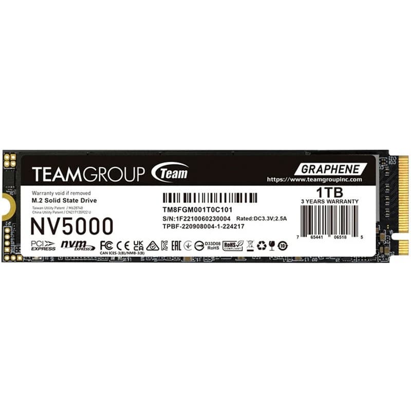 حافظه SSD تیم گروپ Teamgroup NV5000 1TB M.2 — تصویر ۵