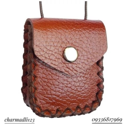 گردنبند مردانه چرم طبیعی . گردنبند دعا