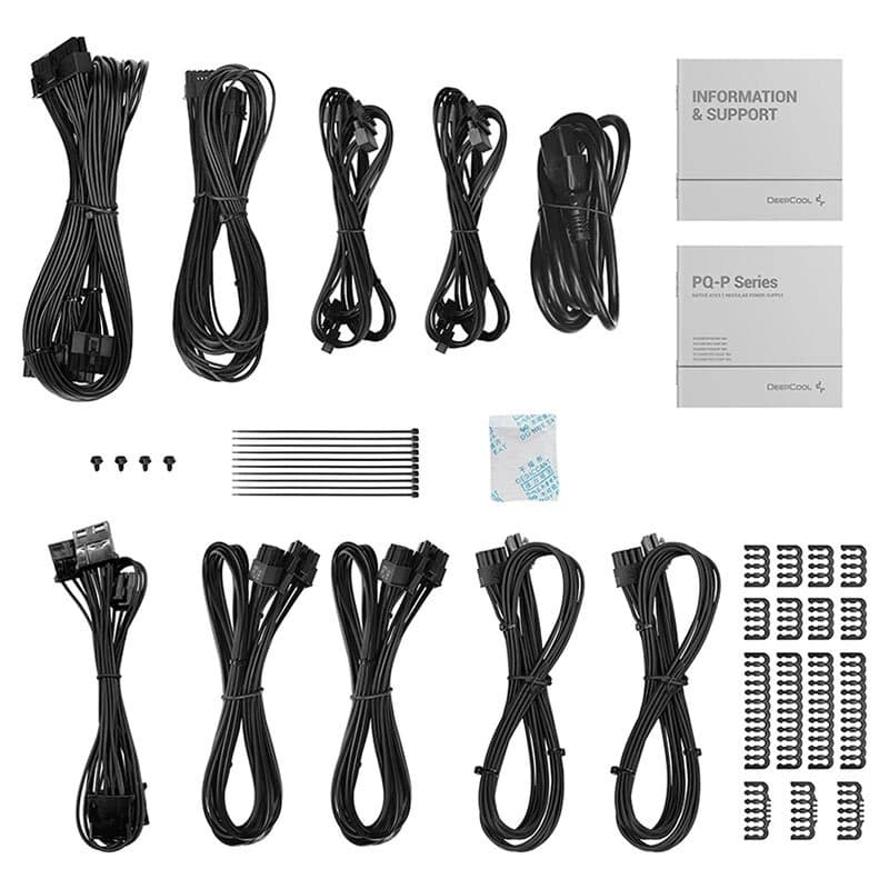 پاور ماژولار 1200 وات دیپ کول Gamer Storm PQ1200P Platinum — تصویر ۱۲