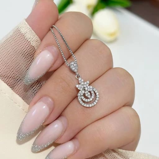 آویز نقره زنانه (MW11)