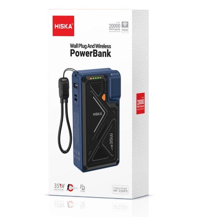 پاوربانک هیسکا مدل HP-226PD 30W ظرفیت 20000 میلی آمپر ساعت — تصویر ۵