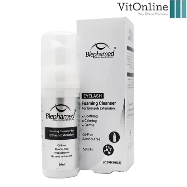 فوم پاک کننده آرایش بلفامد مخصوص مژه های اکستنشن 50ml