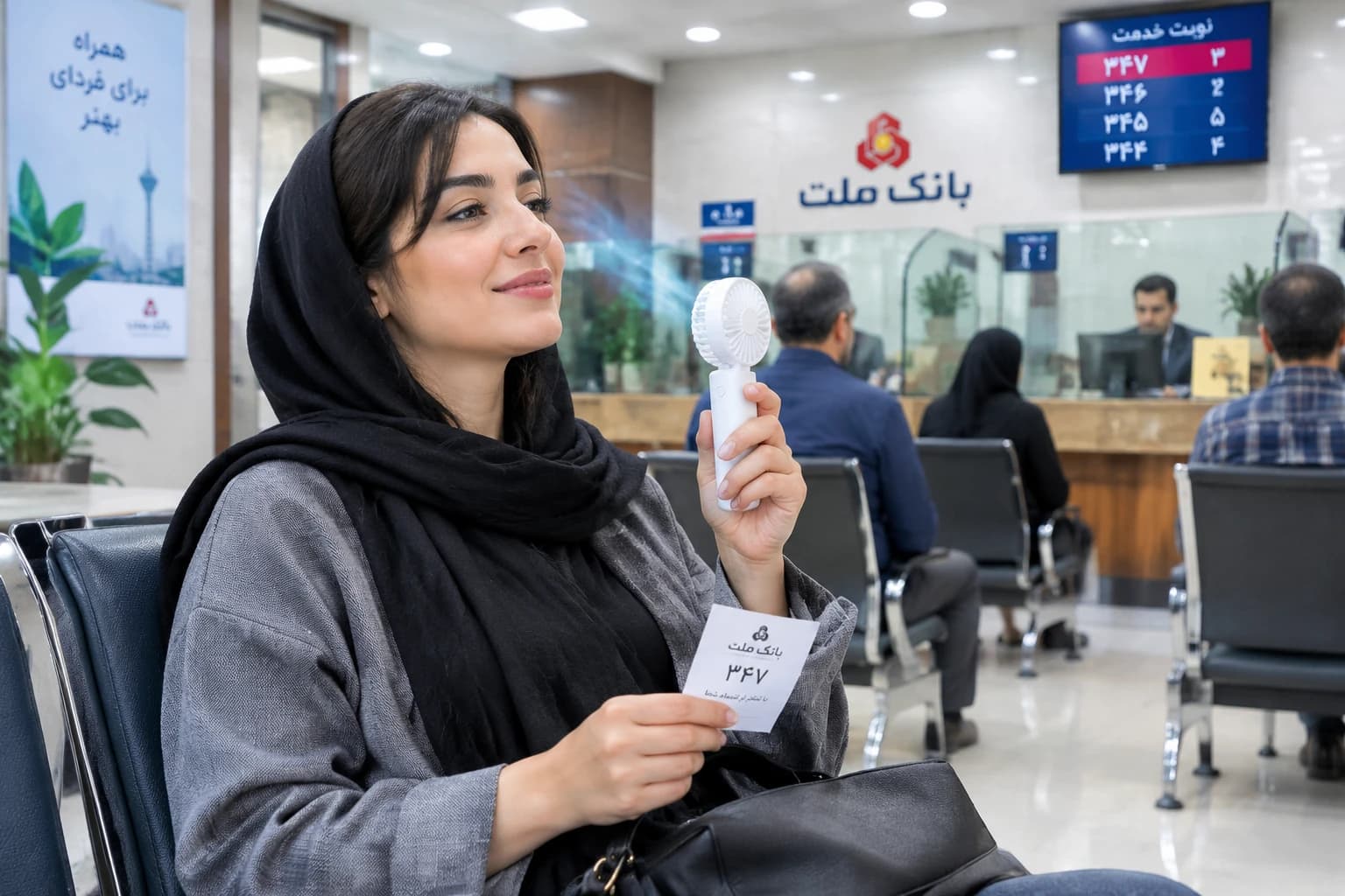 پنکه‌ی دستی و شارژی کوالیتل مدل GXF06 — تصویر ۳