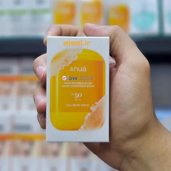 ضد آفتاب استیکی آنوا درخشان کننده SPF50 و ++++PA با حجم 18 گرم — تصویر ۲