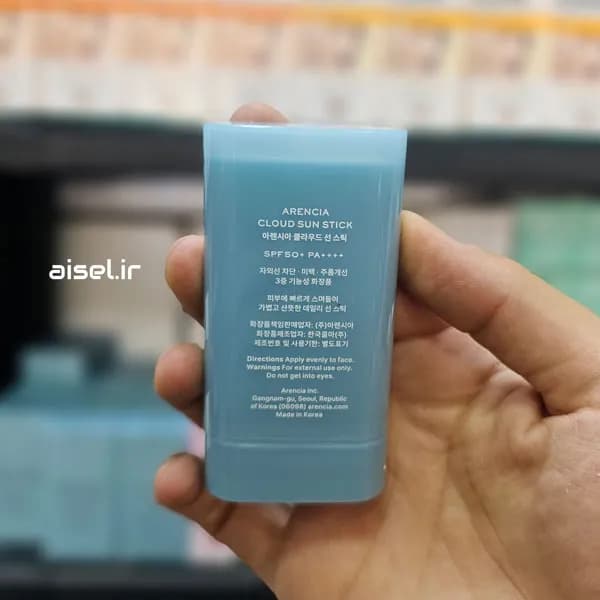 ضد آفتاب استیکی آرنسیا با SPF50 و ++++PA حجم 18 گرم — تصویر ۸