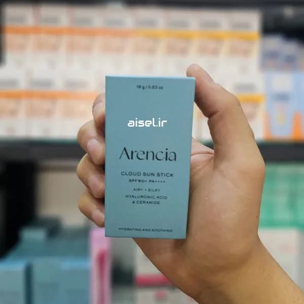 ضد آفتاب استیکی آرنسیا با SPF50 و ++++PA حجم 18 گرم — تصویر ۴