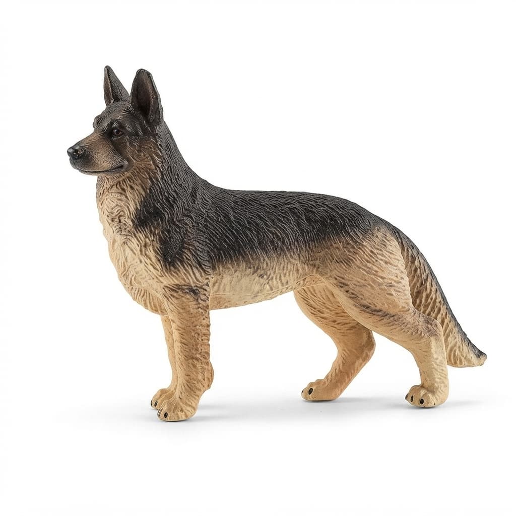فیگور سگ ژرمن شپرد (German Shepherd) 10 سانتی‌متر کد PL127-1482 — تصویر ۵