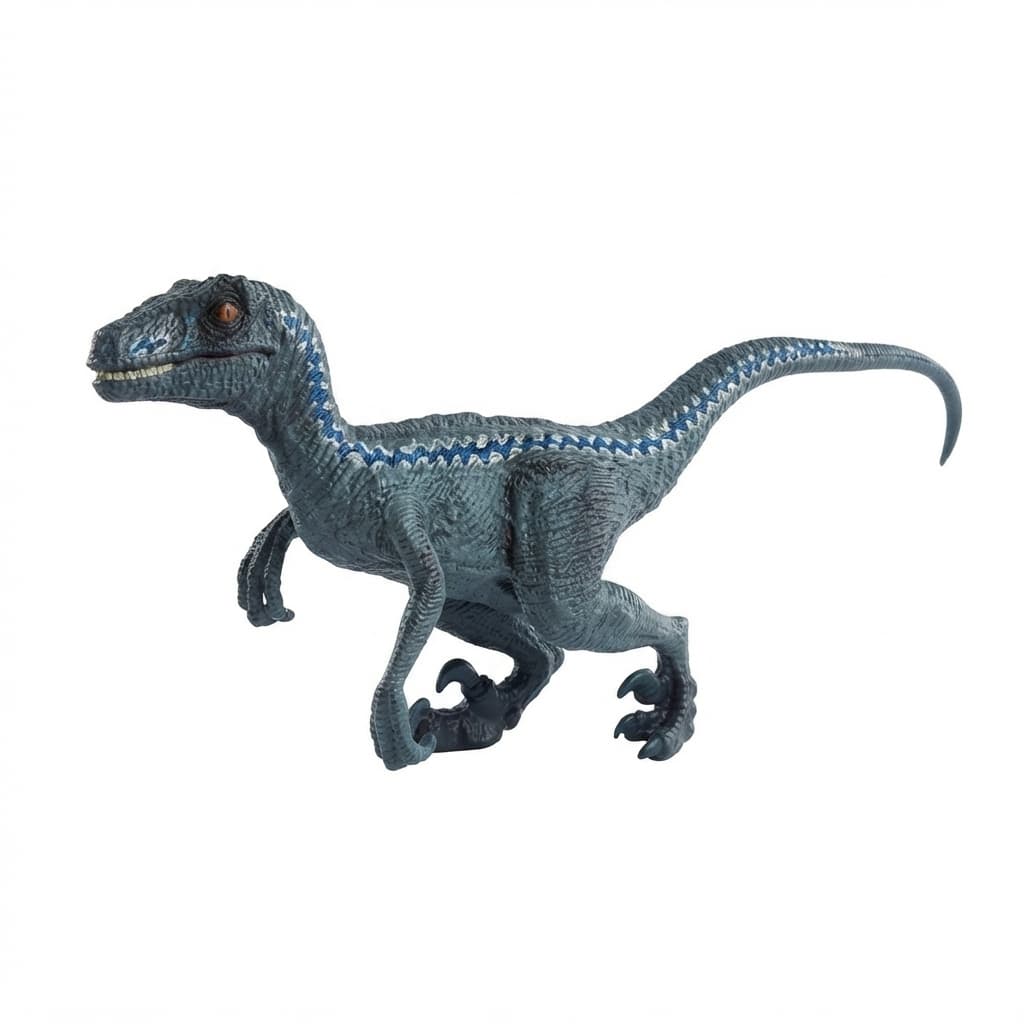 فیگور دایناسور ولوکیرپتور (Velociraptor) فک متحرک 38 سانتی — تصویر ۵