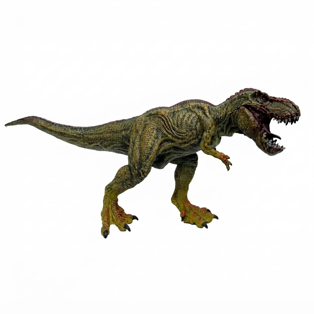 فیگور دایناسور تیرکس (Tyrannosaurus Rex) فک متحرک 32 سانتی — تصویر ۳