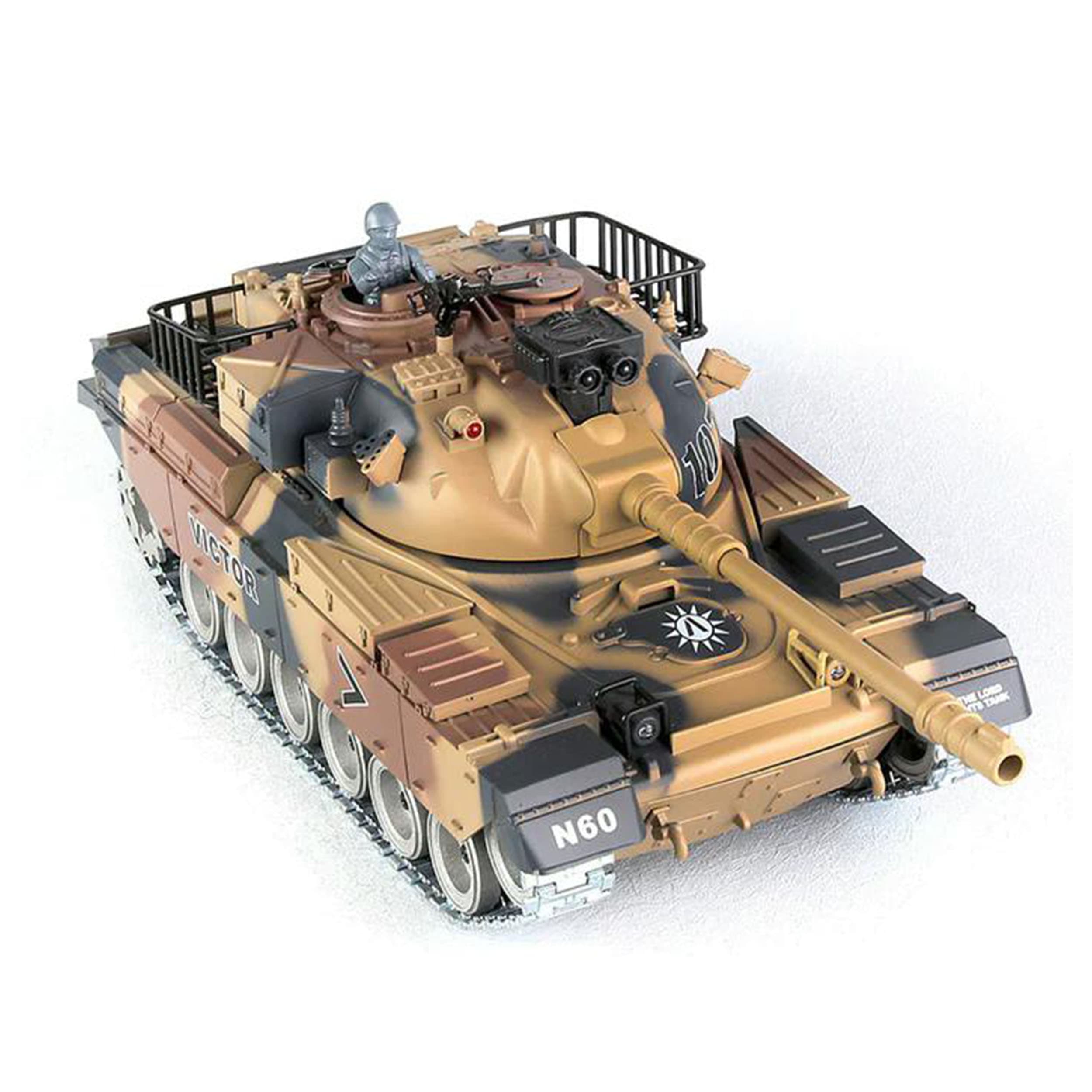 تانک بازی کنترلی مدل N60 diecast — تصویر ۱۲