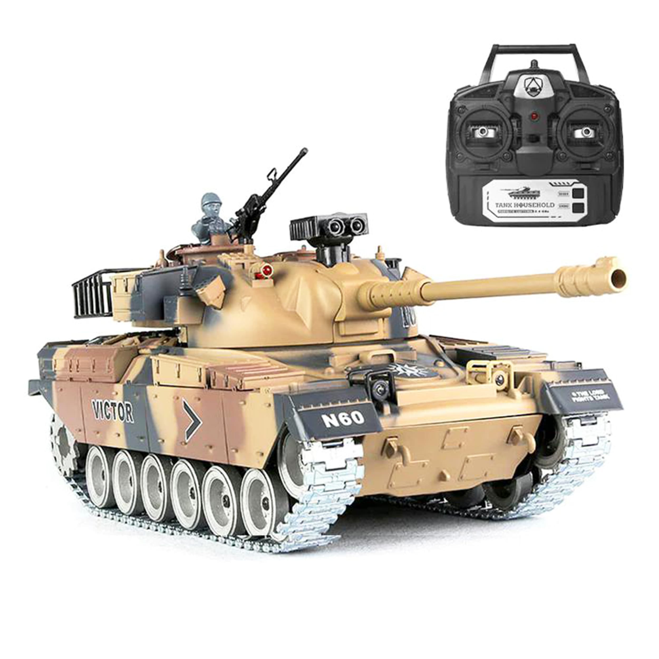 تانک بازی کنترلی مدل N60 diecast — تصویر ۲