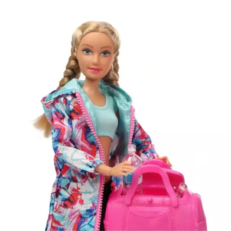 عروسک باربی یوگا برند defa lucy ایتم 8477 کد 1 — تصویر ۲