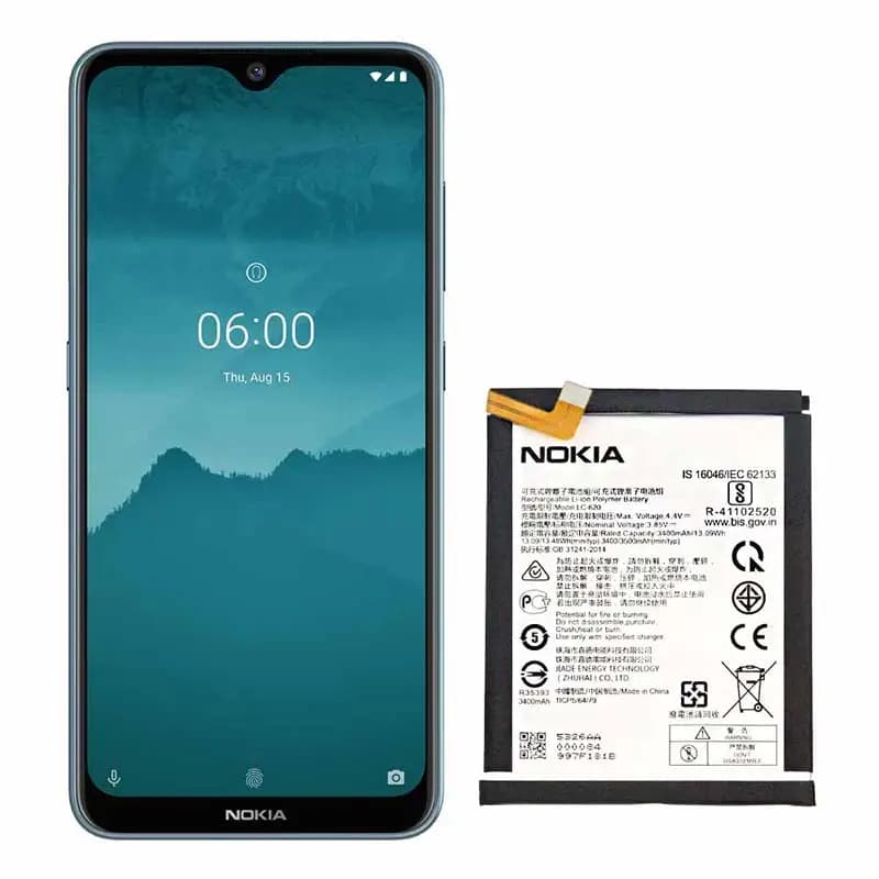 باتری اصلی گوشی نوکیا Nokia 6.2 — تصویر ۴