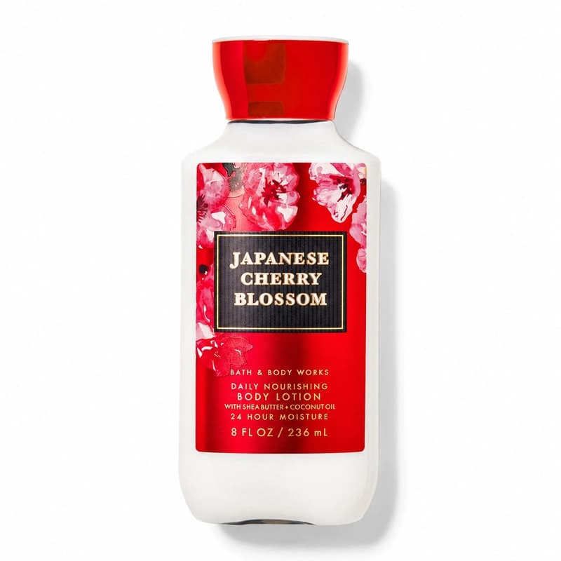 لوسیون بدن بث اند بادی ورکس مدل Japanese Cherry Blossom حجم ۲۳۶ میلی‌لیتر — تصویر ۲