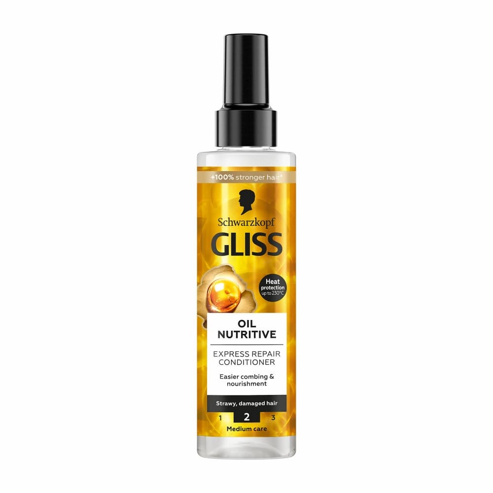اسپری دو فاز گلیس مدل Oil Nutritive حجم 200 میل