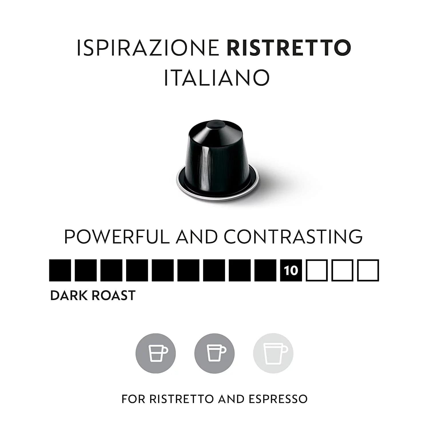 کپسول قهوه نسپرسو مدل Ispirazione Ristretto Italiano — تصویر ۸