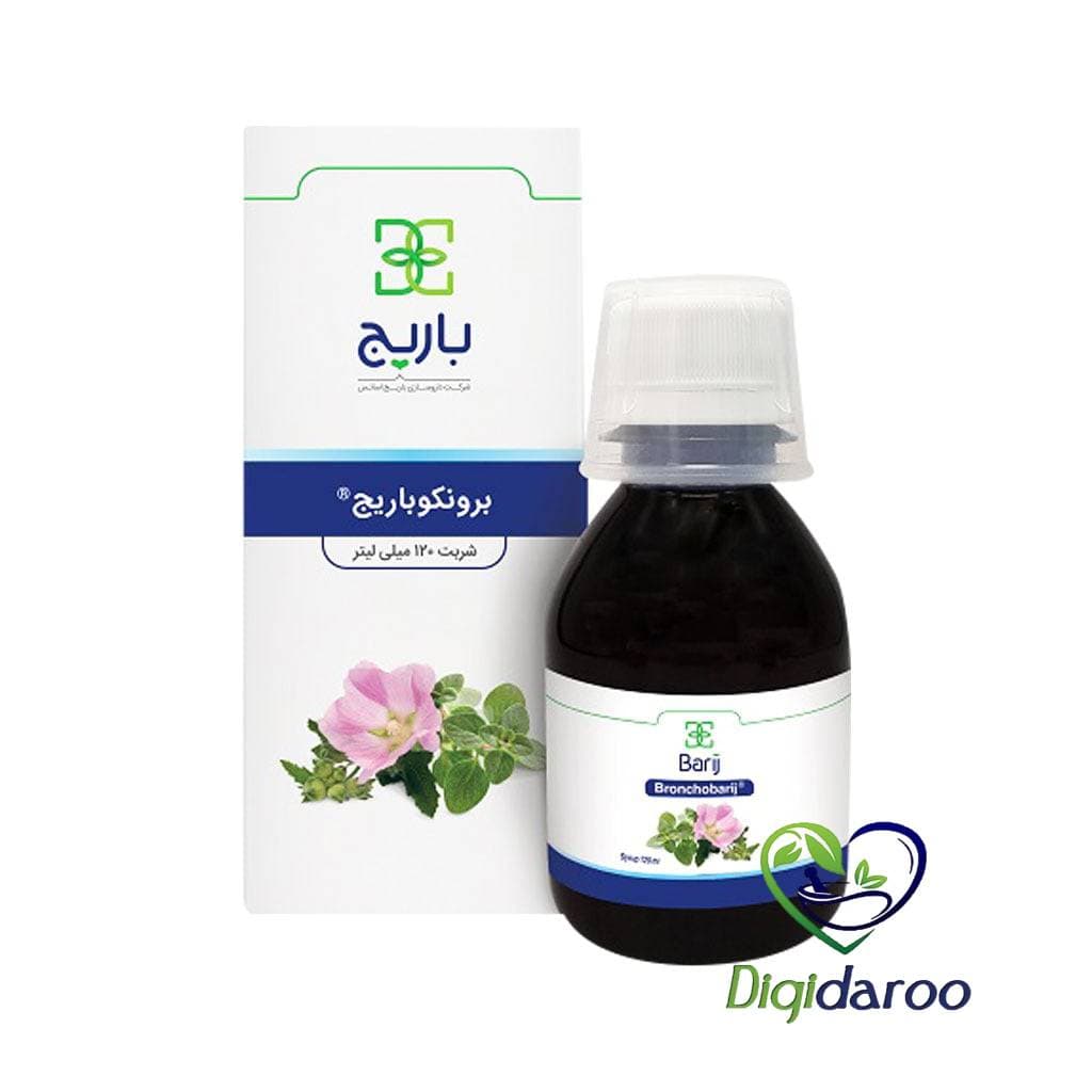 شربت برونکو باریج اسانس ۱۲۰ میلی ‎لیتری — تصویر ۲