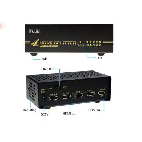 اسپلیتر VGA دو پورت 250MHz دی نت — تصویر ۱۱