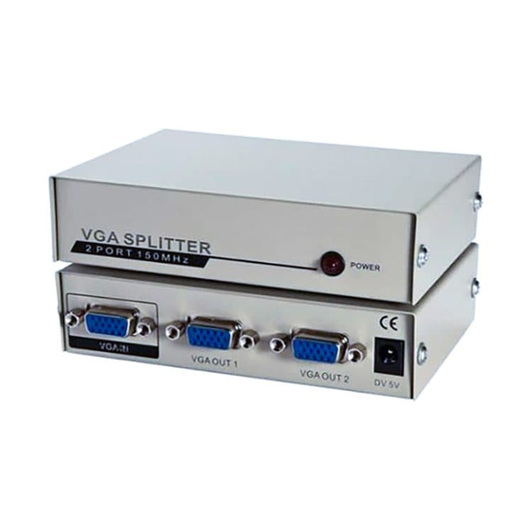 اسپلیتر VGA دو پورت 250MHz دی نت — تصویر ۶